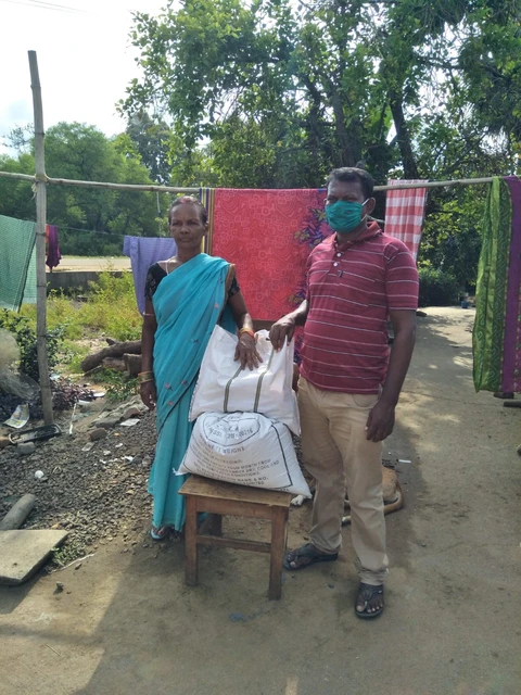 Relief to Widow lady